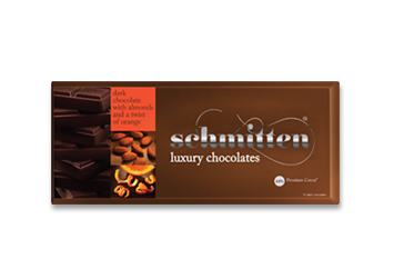 Dark Chocolate with Almonds and a twist of Orange